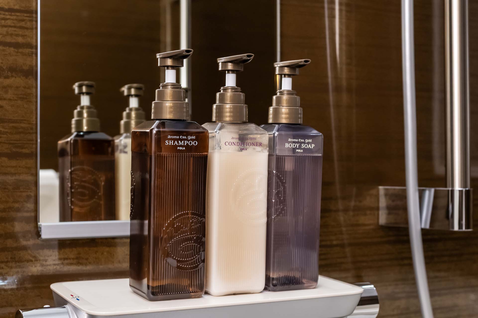 Body Wash, Shampoo, Conditioner